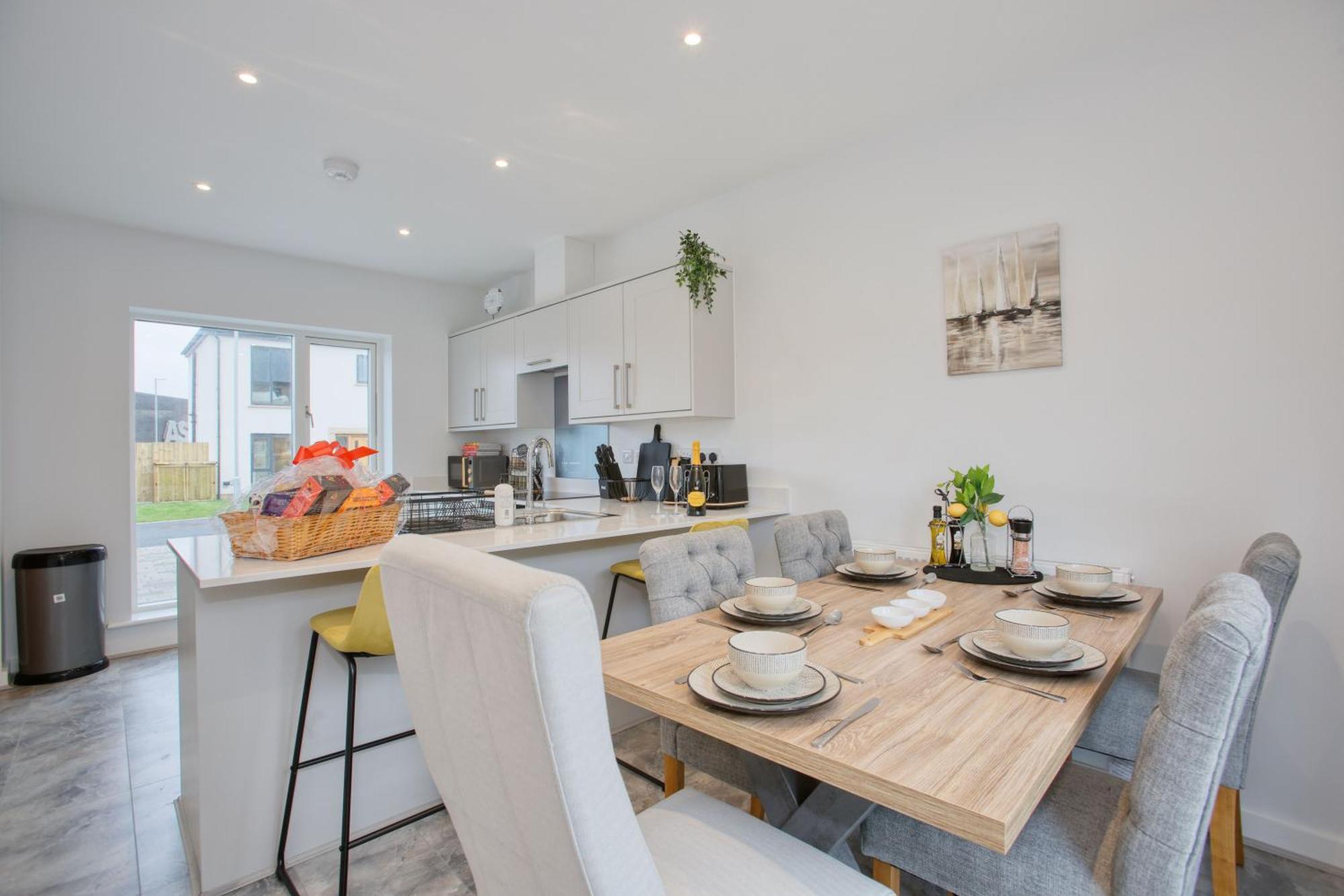 St Ives Bay - Immaculate Brand New 3Bed - Free Parking - Beach - Wifi Hayle Dış mekan fotoğraf